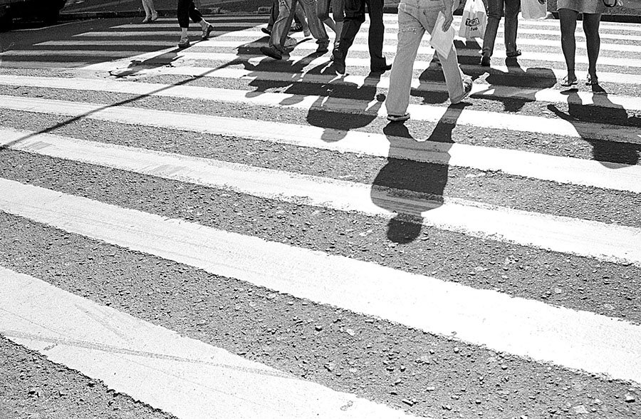 Um trânsito mais seguro depende também dos pedestres